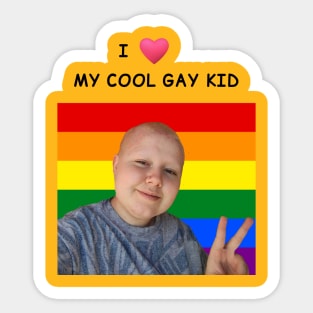 Queer kid Sticker